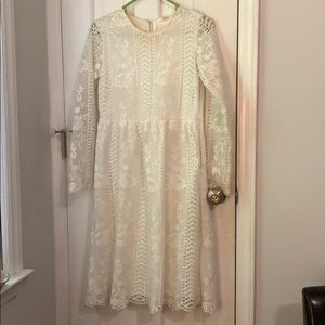 Beautiful White Lace Dress